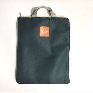 Gray Document Bag / Laptop Bag